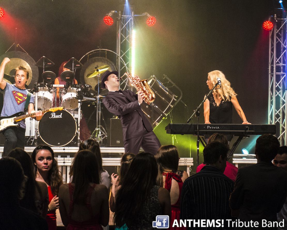 ANTHEMS! 4-Piece Brisbane Band Sax